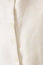 Lurex Tweed Button Jacket